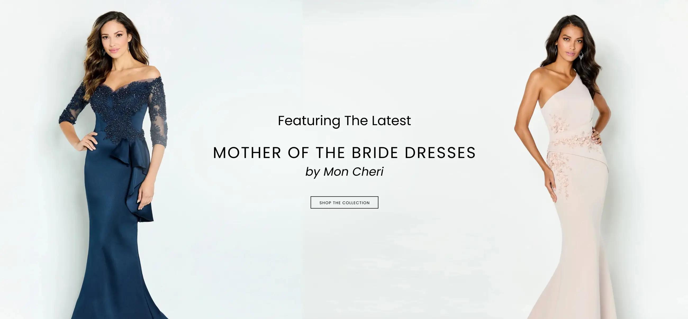 Models Wearing Mother Of The Bride Dresses
